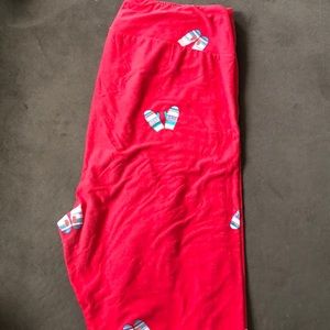 Holiday Lularoe TC leggings